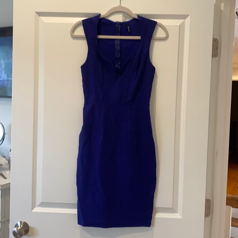 Lulus royal purple fitted dress